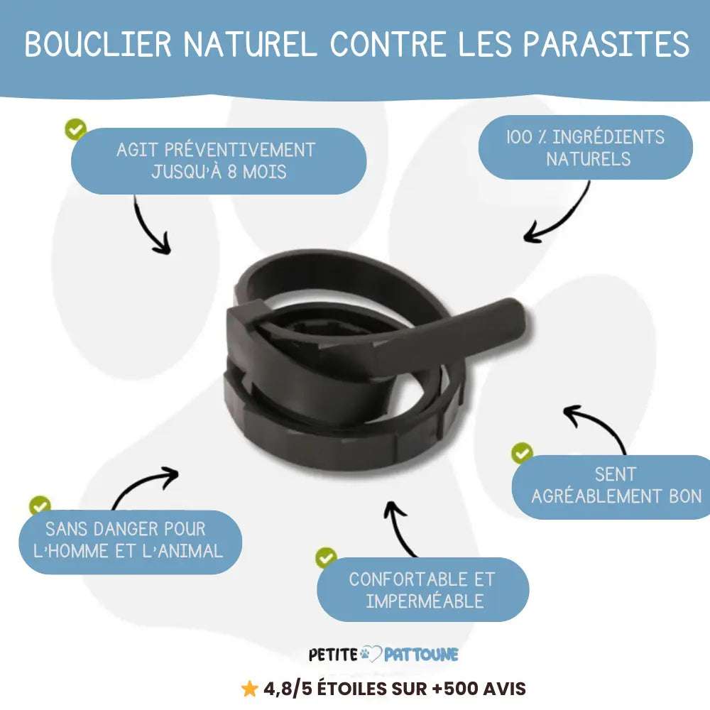 Collier Anti-Tiques pour Chien