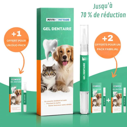 Gel Dentaire Professionnel pour Pattounes