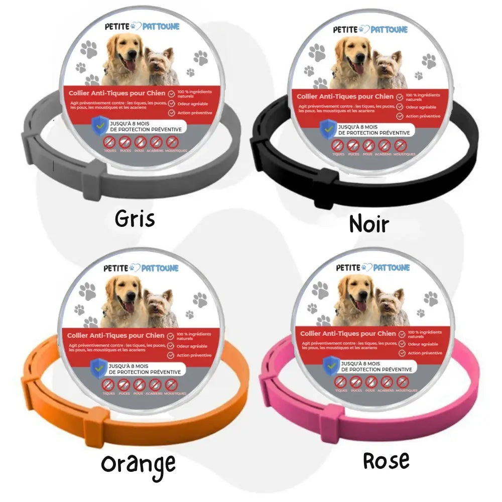 Collier Anti-Tiques pour Chien