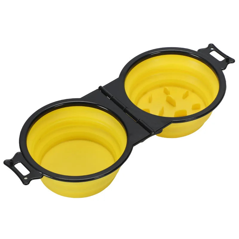 Collapsible pet bowl detail