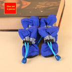 Blue dog boots