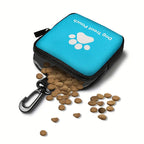 Blue dog treat pouch