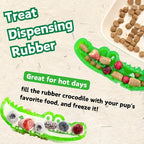 Chew toy filled with food for freezing