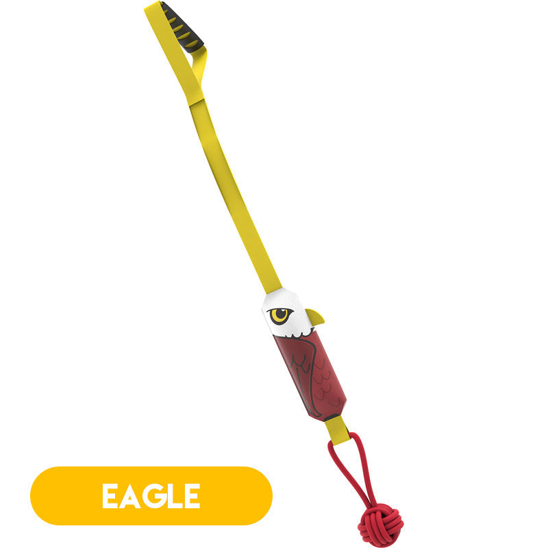 Dog toy, eagle style