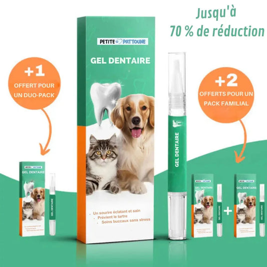 Gel Dentaire Professionnel pour Pattounes