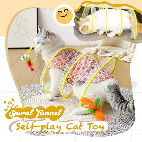 Folded cat tunnel