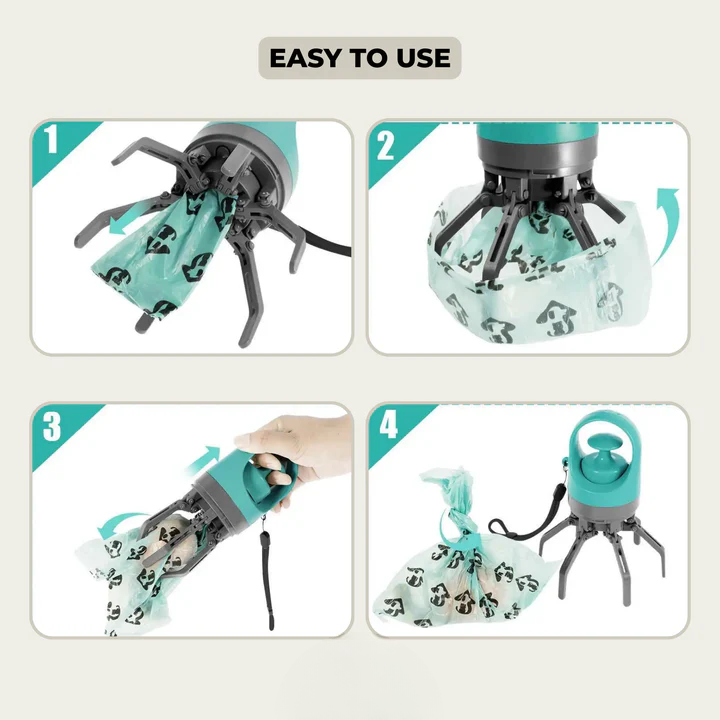 Easy-use poop scooper