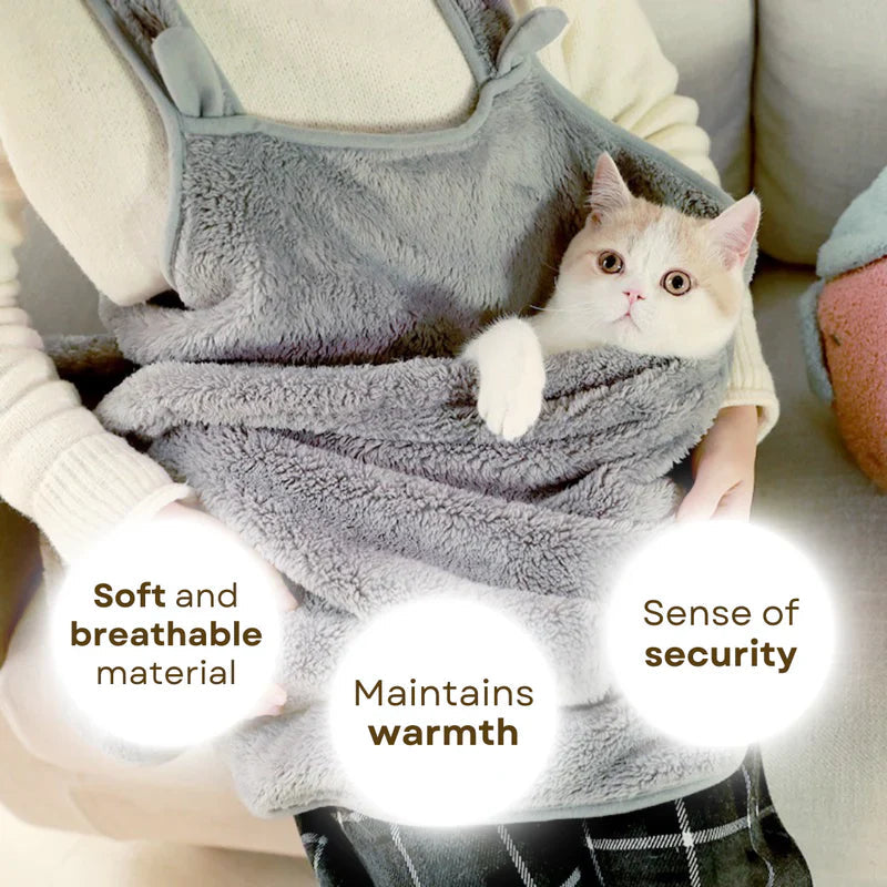 Soft breathable fabric of the cat apron