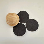 Beige wooden pet nail file