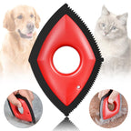 Rubber pet hair remover