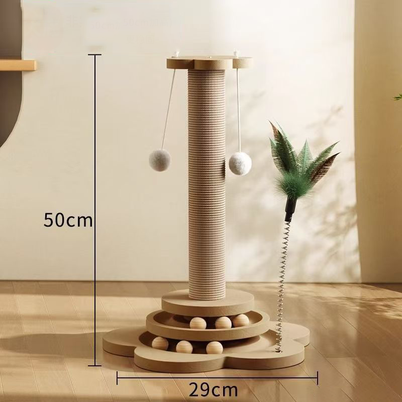 MDF scratching post 50 cm