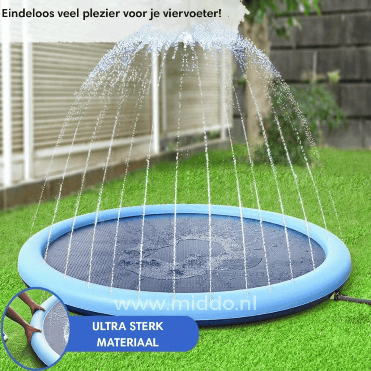Splash pad sprinkler mat detail