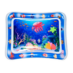 Folded water play mat