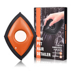 Orange pet hair remover