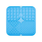 Blue lick mat
