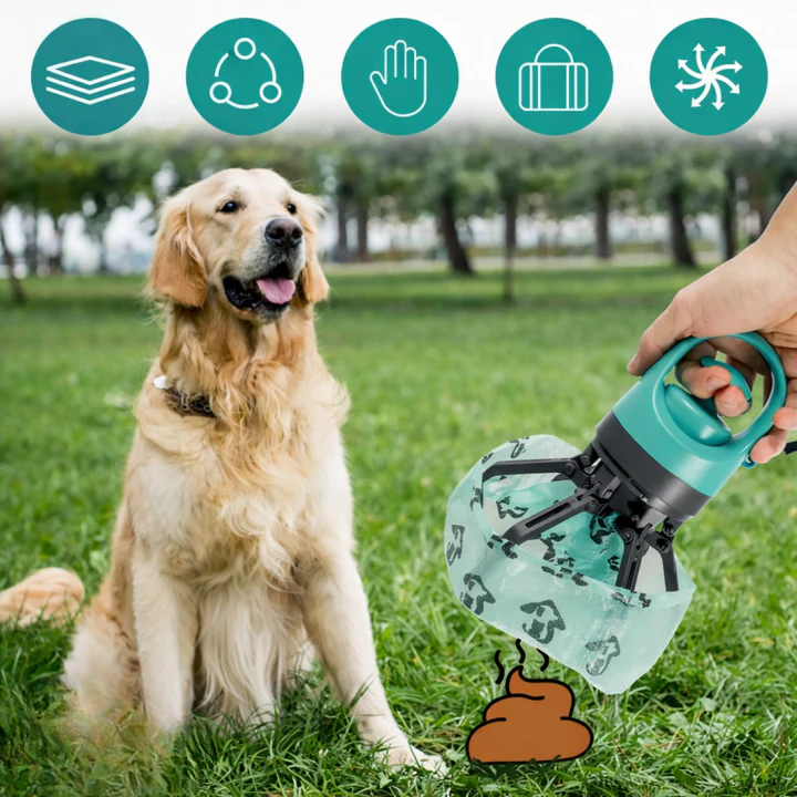 Scooper with waste bag