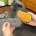 Steam brush bristles