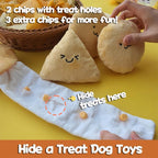 Hide treats in the chip bag