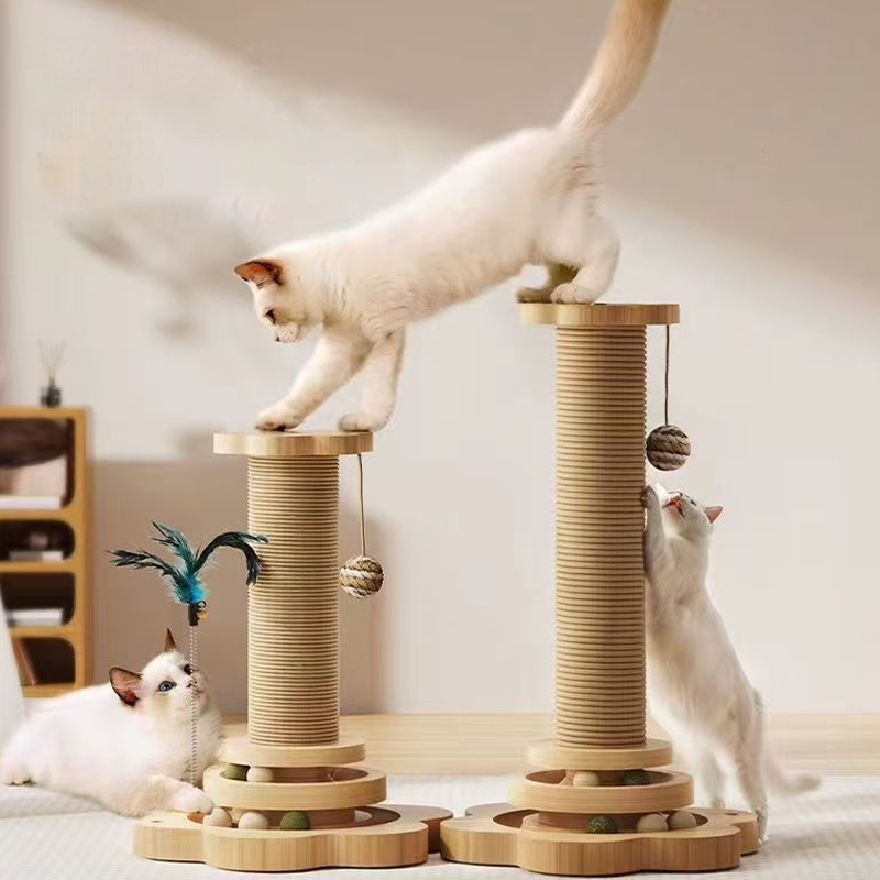 Cat activity centre detail