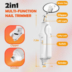 Nail grinder head close-up