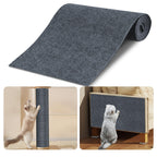 Cat scratch furniture protector pad on a sofa