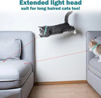 Extended light head for long-haired cats