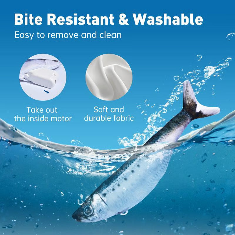 Removable motor and washable plush