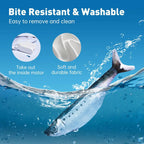 Removable motor and washable plush