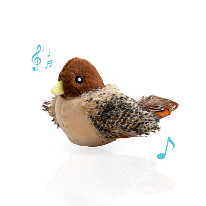 Interactive Cat Toy | Moving & Chirping Toy | USB Rechargeable | Stimulates Exercise & Natural Hunting Instinct