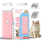 Cordless pet hair trimmer