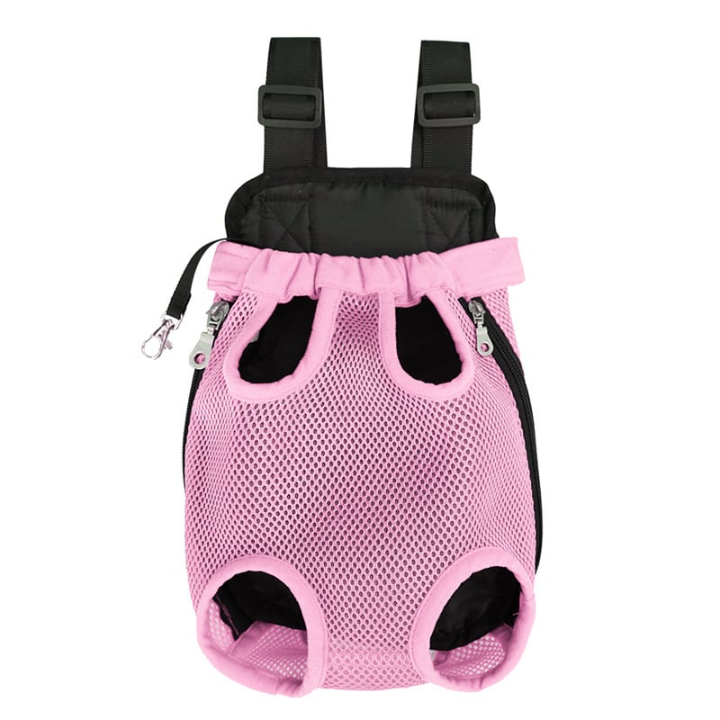 Pink pet carrier backpack