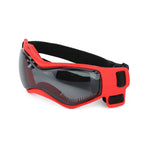 Dog goggles in red