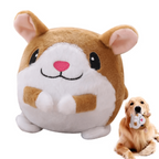 Light brown hamster interactive toy