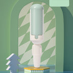Pet hair roller close-up