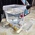 5 L water dispenser with red nose