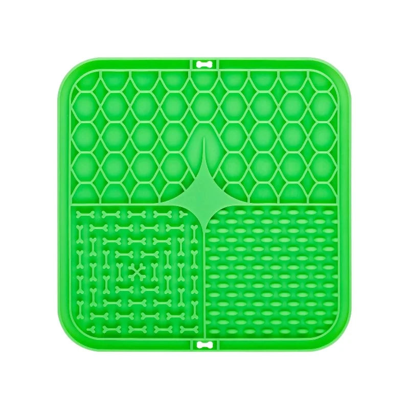 Green lick mat