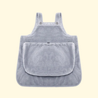 Cat grooming apron in use