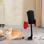 Interactive cat toy side view