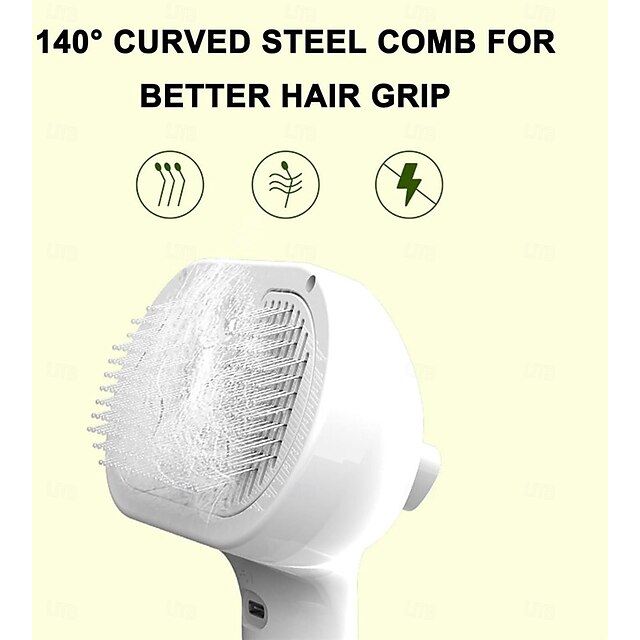 Cat & Dog Brush | Deshedding Brush with Soft Bristles | Gentle Grooming Tool for Sensitive Skin 7