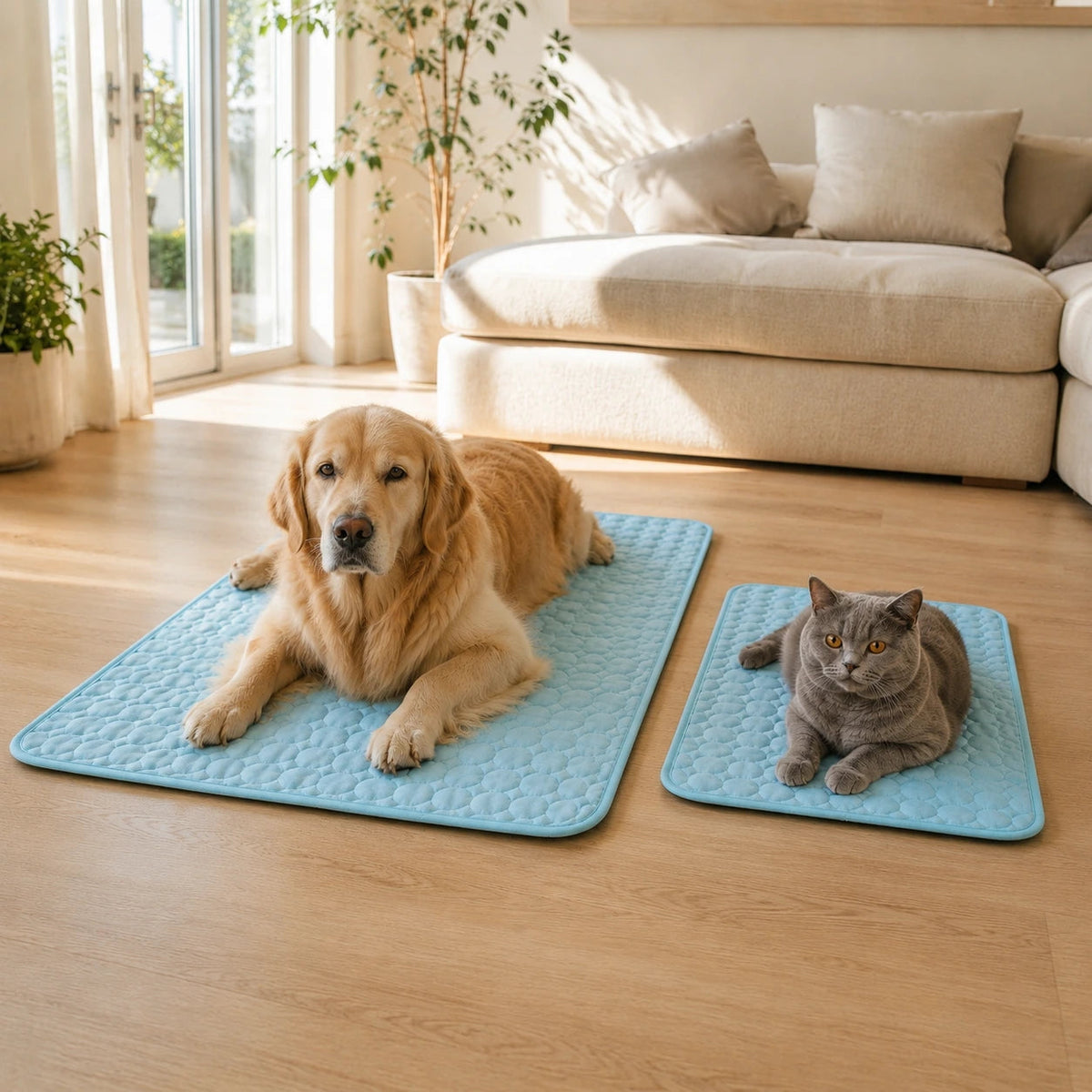 Dog Cooling Mat | Self-Activating Cooling Pad for Dogs | Portable & Comfortable | XS to XXL Sizes 1