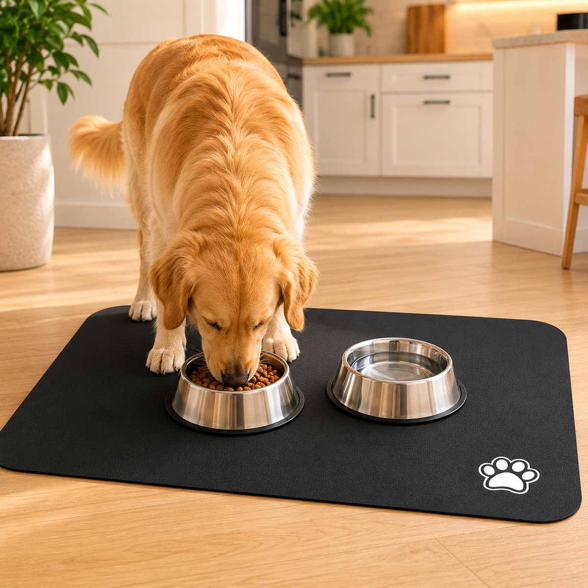 Dog Mat | Super-Absorbent Non-Slip Pet Feeding Mat | Multiple Sizes & Colors Available 2