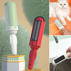 Lint roller on fabric