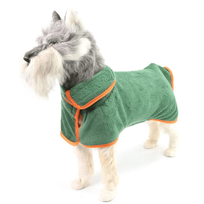 Peignoire pour chien