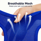 Breathable mesh grooming hammock