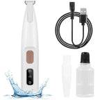Pet hair trimmer close-up