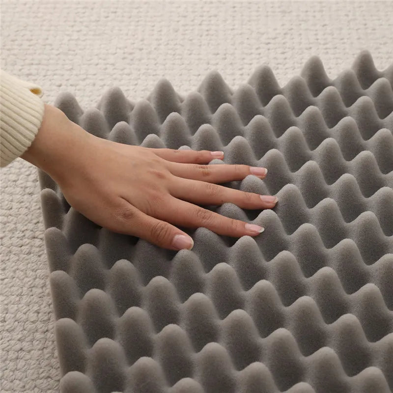 Plush Calming Dog Bed with Non-Slip Base and Removable Cover