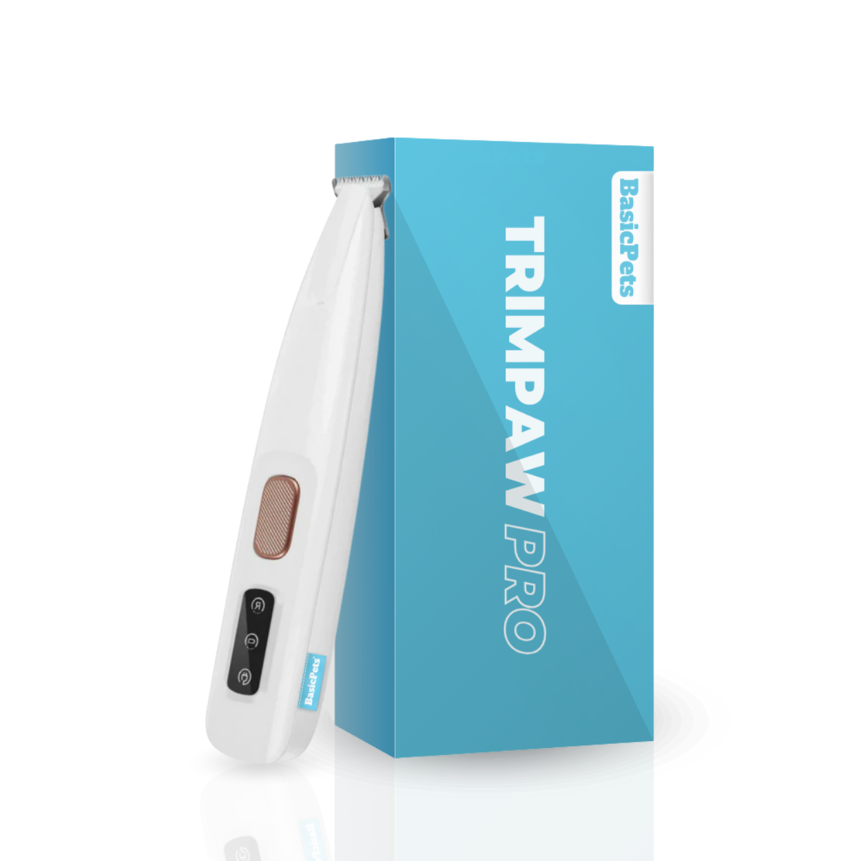 Paw Trimmer for Dogs | Safe & Whisper-Quiet | LED Light | Wireless & Rechargeable | Professional Results