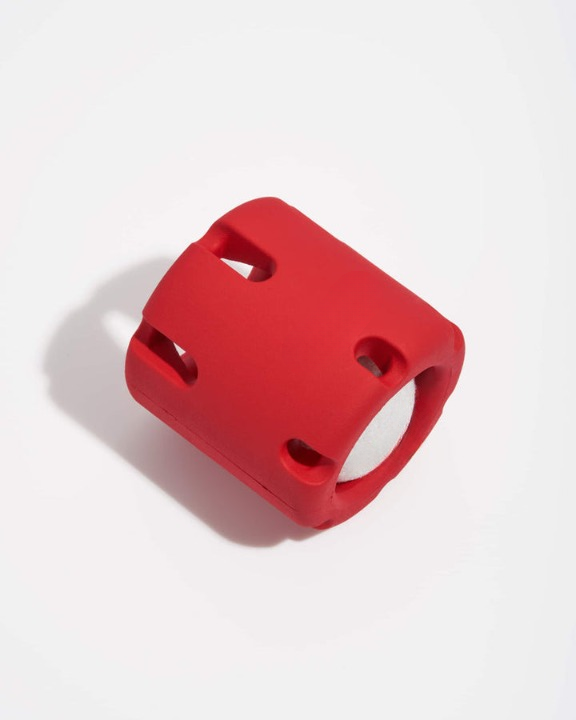 Tennis chew toy in red