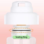 Water bottle drinking tray detail