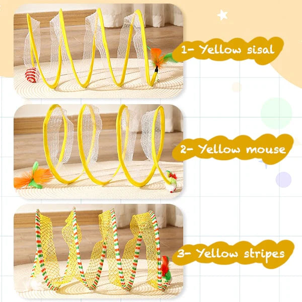 Yellow cat tunnel styles